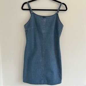VINTAGE Y2K Tommy Hilfiger Denim Mini Dress 100% Cotton Size 8